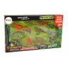 Set of Dinosaur Figurines 12 pieces Colorful
