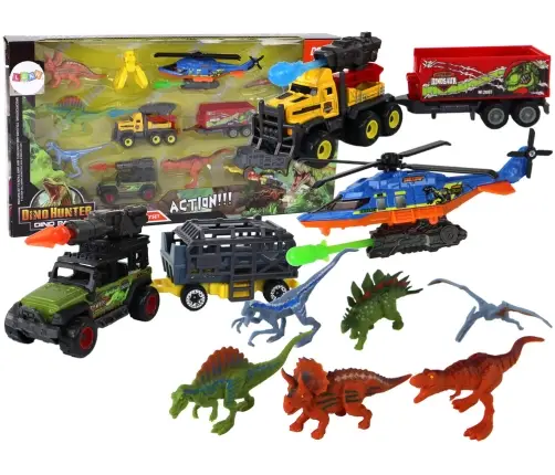 Helicopter Dinosaurs Vehicle Set 6 Colorful Pcs Helicopter Dinosaurs Vehicle Set 6 Colorful Pcs