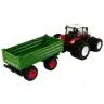 RC Tractor with Trailer 1:24 Red Green