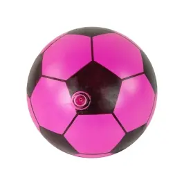 Ball Pink Black Rubber Large 23 cm Light Ball Pink Black Rubber Large 23 cm Light