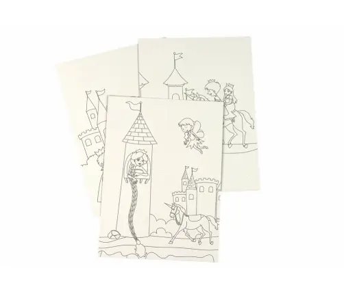 Scratch Coloring Book For Kids Kingdom