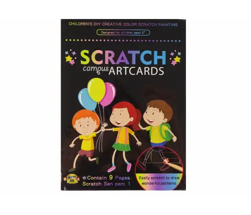 Scratch Coloring Book For Children School
