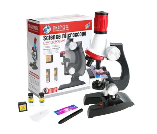 Science microscope educational toy with accessories Science microscope educational toy with accessories
