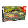 Helicopter Dinosaurs Vehicle Set 8 Colorful Pcs