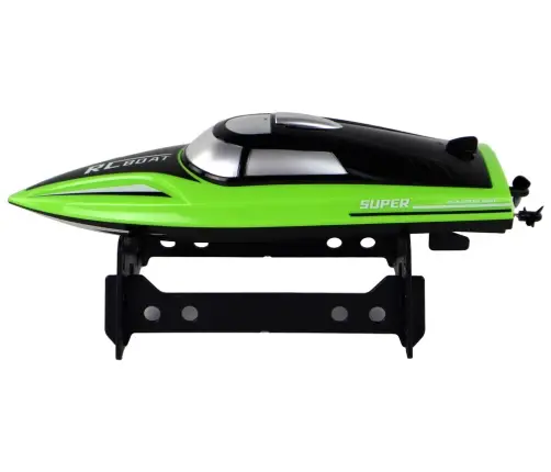 Remote Controlled Motorboat R/C 2.4G 20-25km/h Green