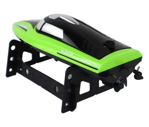 Remote Controlled Motorboat R/C 2.4G 20-25km/h Green