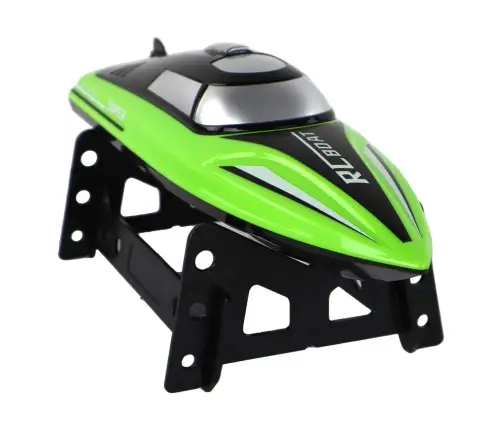 Remote Controlled Motorboat R/C 2.4G 20-25km/h Green