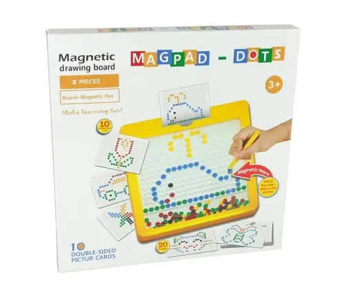 Magnetic Board 100 Yellow Beads