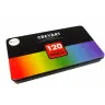 Set of 120 Art Crayons Metal Container