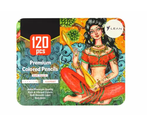 Little Artist Set 120 pcs. Crayons In Organizer