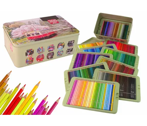 Little Artist Set 300 pcs. Crayons In Organizer