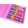 Artistic Set Pink Suitcase 208 Elements