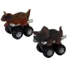 Dinosaur car with friction drive. Various species and colors