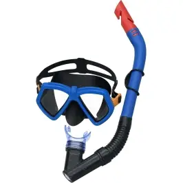 Diving Set Mask with Tube Blue 24070