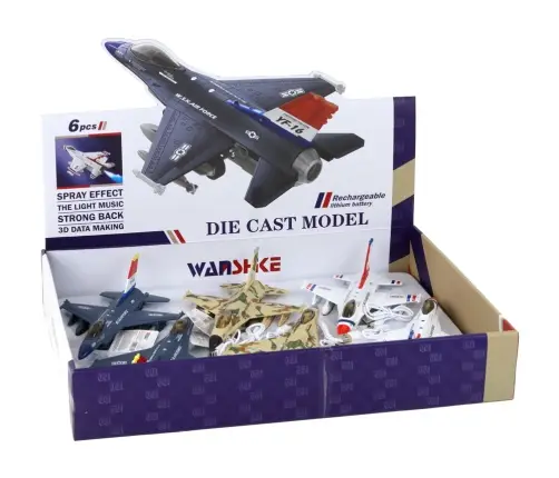 Military Airplane Fighter Sound Lights Moro