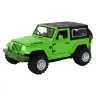 Off-Road Car Battery Powered Friction Drive Metal Green 1:32