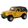 Off-Road Car Battery Powered Friction Drive Metal Yellow 1:32