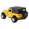 Off-Road Car Battery Powered Friction Drive Metal Yellow 1:32