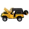 Off-Road Car Battery Powered Friction Drive Metal Yellow 1:32