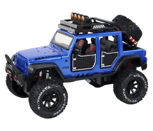 Toy Car Off-Road Vehicle 4x4 Lights Sounds 4 Colors