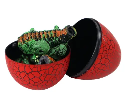 Dinosaur Figurine Egg 3 Colors 9cm