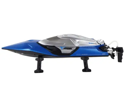 Motorboat R/C 2.4G Lights 30 km/h Blue Motorboat R/C 2.4G Lights 30 km/h Blue