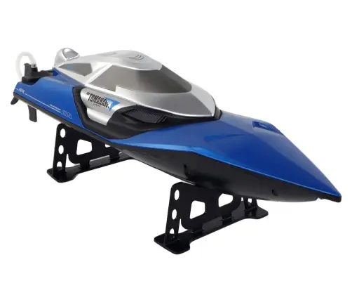 Motorboat R/C 2.4G Lights 30 km/h Blue Motorboat R/C 2.4G Lights 30 km/h Blue