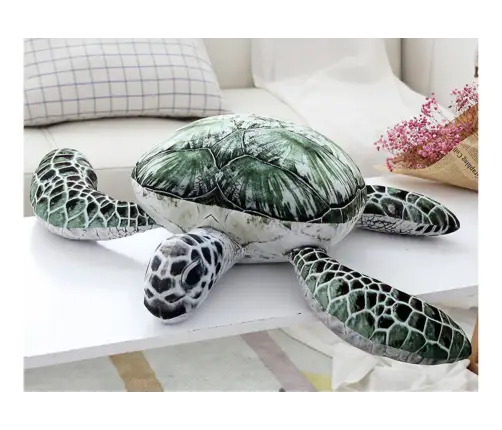 Plush Sea Turtle Mascot 35 cm