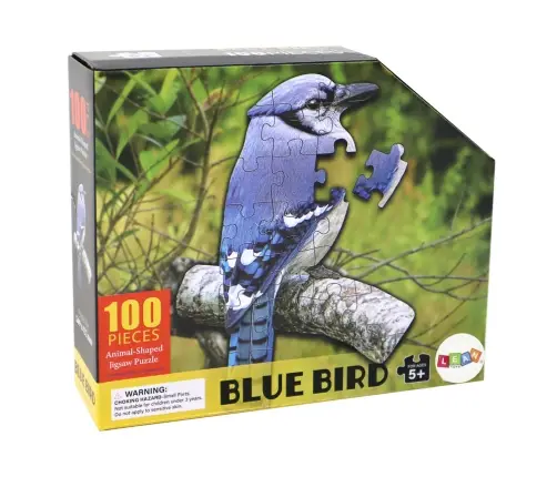 Puzzle 100 Pieces Blue Bird Animals Theme Puzzle 100 Pieces Blue Bird Animals Theme