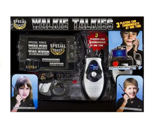 Walkie Talkies With Radio Station Two Way Radio 30 Meter Range