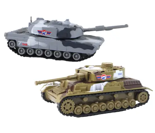 Aluminum Tank with Friction Drive, Various Colors Aluminum Tank with Friction Drive, Various Colors