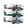 Military Helicopter Military Helicopter Aluminum Mix Sound Lights