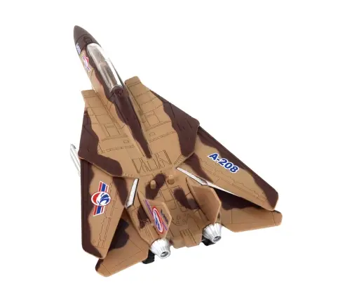 Military Airplane Powered Fighter Moro Lights Sounds Mix