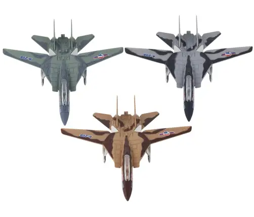 Military Airplane Powered Fighter Moro Lights Sounds Mix