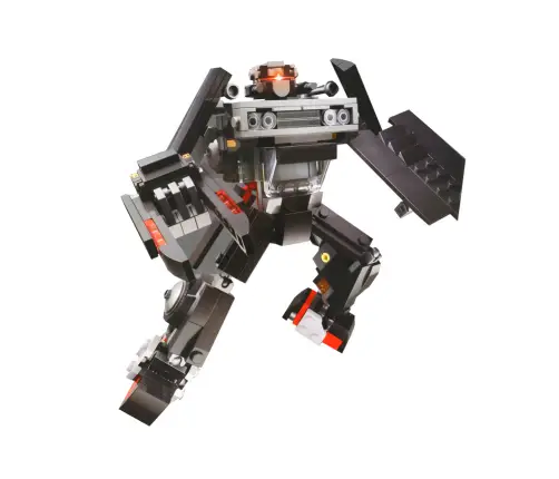 Construction Blocks Vehicle Auto Transformation Robot 2in1