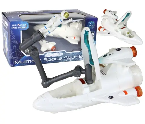 Space Mission Space Set Rocket Cosmonaut Cosmos 4 ELEMENTS