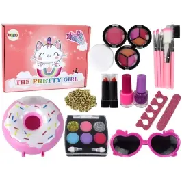 Makeup Set for Children, Nail Polish, Eye Shadows
