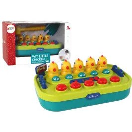 Arcade Game Whac-a-Mole Chickens Hammer Lights Sounds Battery Operated Arcade Game Whac-a-Mole Chickens Hammer Lights Sounds Battery Operated