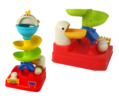 Sensory Toy Falling Ball Egg Chicken Slide