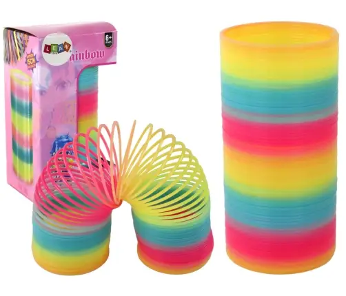 Colorful Magic Stress Relief Spring 15 CM Toy