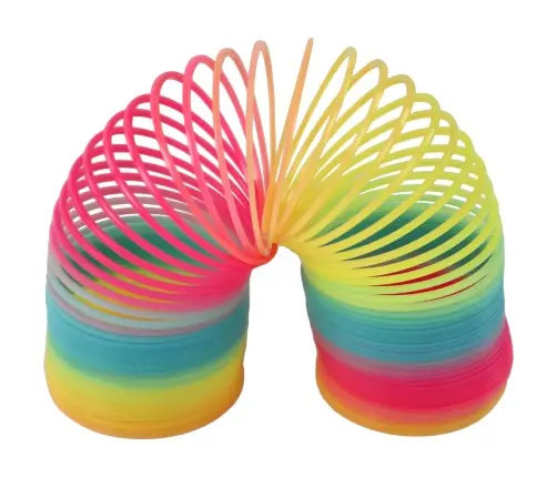 Colorful Magic Stress Relief Spring 15 CM Toy