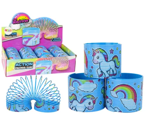 Iconic Blue Unicorn Relaxation Spring 6CM