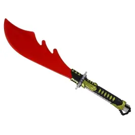 Glowing Red Machete Battle Weapon