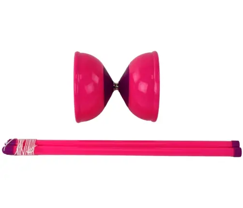 Jojo Juggling Diabolo Arcade Game Pink 13.5x11.5 cm
