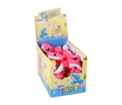 Toy Biting Fish Pink Shark Gun Toy Biting Fish Pink Shark Gun