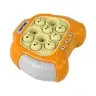 Pop It Battery Operated Sensory Game Console Lights Sounds Yellow