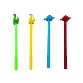 Dinosaur Pen Black Cap Refill Mix Red Green 0.5mm Dinosaur Pen Black Cap Refill Mix Red Green 0.5mm