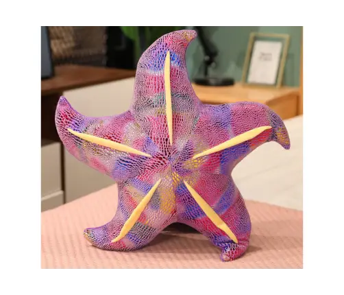 Mascot Plush Starfish Purple Pillow 45 cm