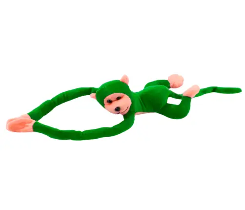 Plush Monkey Mascot with Sound, Green 60 cm Plush Monkey Mascot with Sound, Green 60 cm