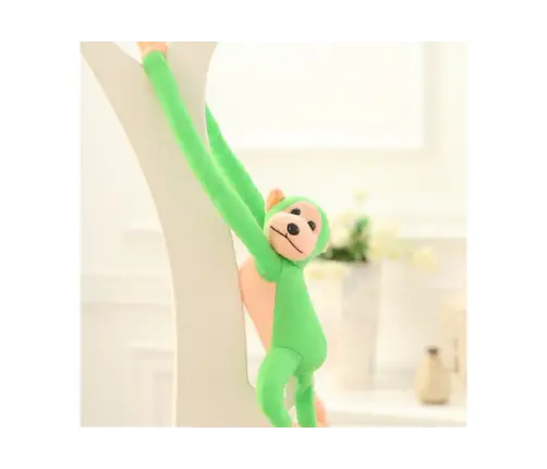 Plush Monkey Mascot with Sound, Green 60 cm Plush Monkey Mascot with Sound, Green 60 cm
